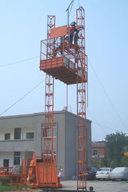 جهاز السلامة الكهربائية البناء رافعة مصعد (أقفاص مزدوجة) / بناء مصعد